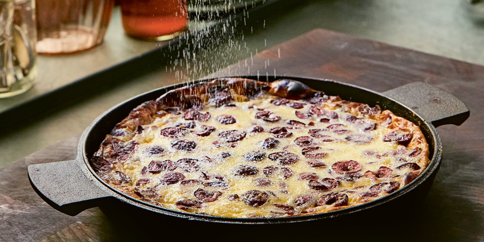 Cherry clafoutis
